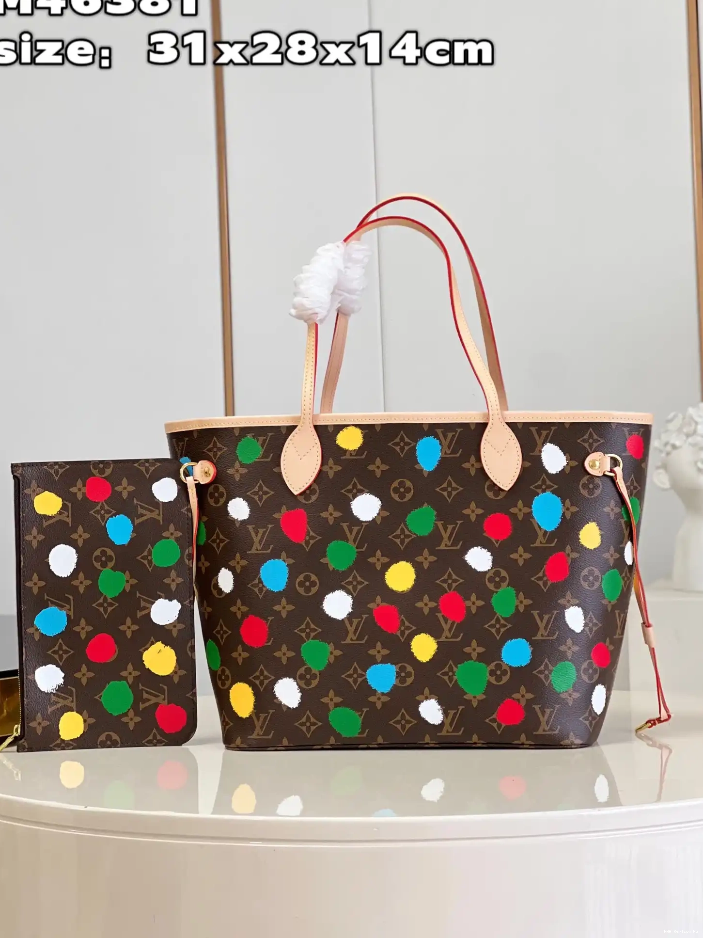 AAA Replica Ru LOUIS x MM NEVERFULL VUITTON YK 0522
